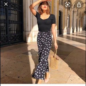 Rouje Gino cropped pants, size 36 ( a US size 4).